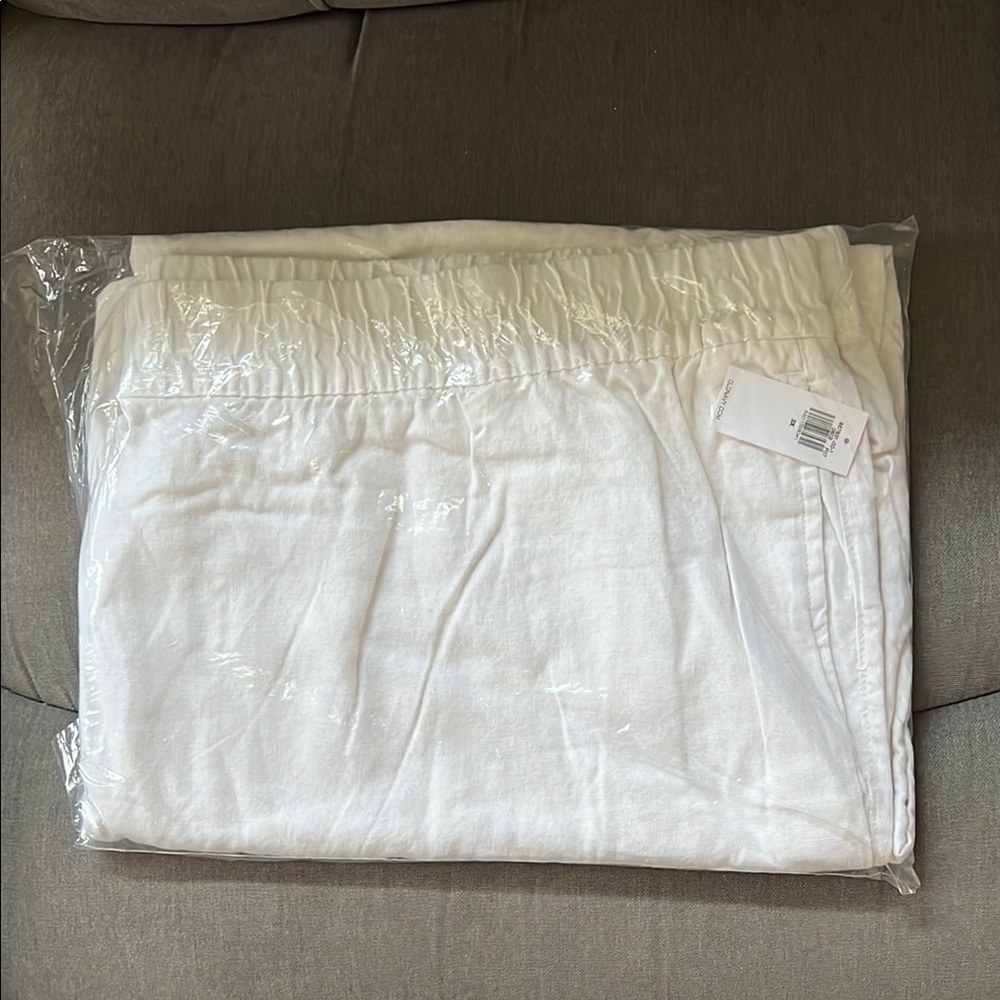 White Linen Pants